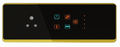 Royal Edge Color Smart Touch Switch -4 Switch 1 Fan & 1 Socket