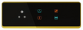 Royal Edge Color Smart Touch Switch -4 Switch 1 Socket