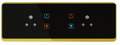 Royal Edge Color Smart Touch Switch-4 Switch 2 Socket