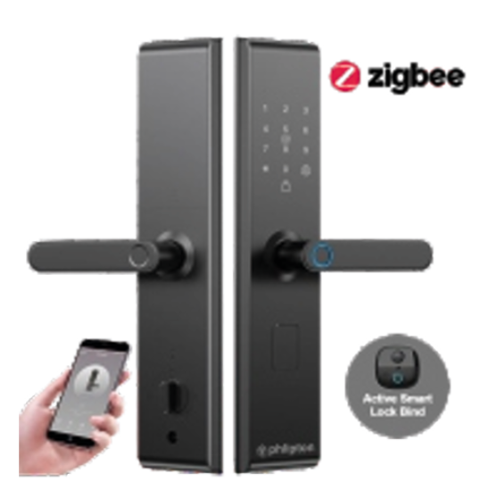 SMART LOCKS-Series 1 Pro ZigBee Smart Biometric Door  Lock With App Support(One Touch Unlock)  + Finger print + RFid + passcode +  mechanical key + OTP