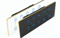Royal Edge Color Smart Touch Switch- Luxeray ZigBee / WiFi 10 Switch+ 3  Socket - 12M (10+0+0+3)