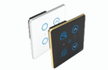Royal Edge Color Smart Touch Switch-Luxeray ZigBee / WiFi 2 Switch + 1 FAN -2M (2+1+0+0U)