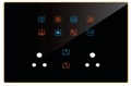Edge Color Smart Touch Switch-Edge Color Touch 10 Switch 2  Socket