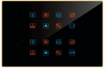 Edge Color Smart Touch Switch- Edge Color Touch 16 Switch