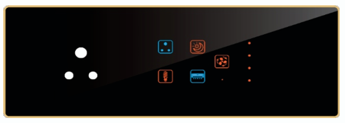 Edge Color Smart Touch Switch