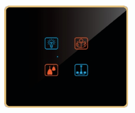 -Edge Color Touch 4 Switch  ( All 6A Switch )