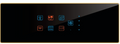 Edge Color Smart Touch Switch- Edge Color Touch 6 Switch 1 Fan