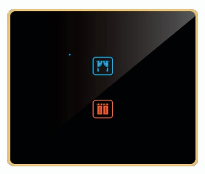 Edge Color Smart Touch Switch- Edge Color Touch Curtain  Switch