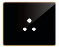 Edge Color Smart Touch Switch-Edge Socket 6 AMP. (3-Pin) ( Only Available in Acrylic )