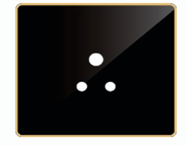Edge Smart Touch Switch- Edge Socket 6 AMP. (3-Pin) ( Only Available in Acrylic )
