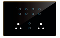 Edge Color Smart Touch Switch- Edge Touch 10 Switch  2 Socket