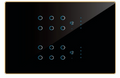 Edge Color Smart Touch Switch-Edge Touch 12 Switch 2 Fan