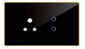 Edge Smart Touch Switch- Edge Touch 2 Switch  1 Socket