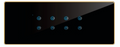 Edge Smart Touch Switch- Edge Touch 4 Dimmer  (Phase cut)