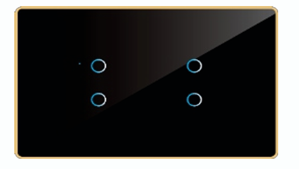 Edge Smart Touch Switch- Edge Touch 4 Switch