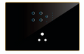 Edge Smart Touch Switch-Edge Touch 4 Switch 1 Fan  1 Socket ( Only Available in Acrylic )
