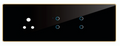 Edge Smart Touch Switch- Edge Touch 4 Switch  1 Socket