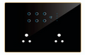 Edge Smart Touch Switch- Edge Touch 6 Switch 1 Fan  2 Socket