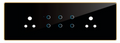 Edge Smart Touch Switch- Edge Touch 6 Switch  2 Socket