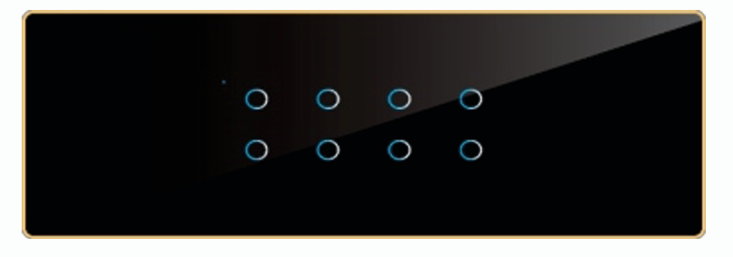 Edge Smart Touch Switch- Edge Touch 8 Switch