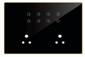 Edge Color Smart Touch Switch-Edge Touch 8 Switch  2 Socket