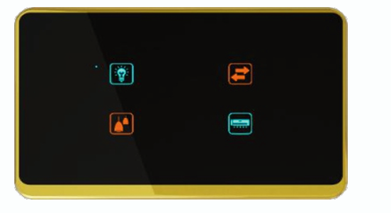 Royal Edge Color Smart Touch Switch -4 Switch